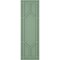 Ekena Millwork True Fit PVC Shaker Fixed Mount Shutters, Track Green, 12W x 45H, PR TFP001SK12X045TG - alternate 2